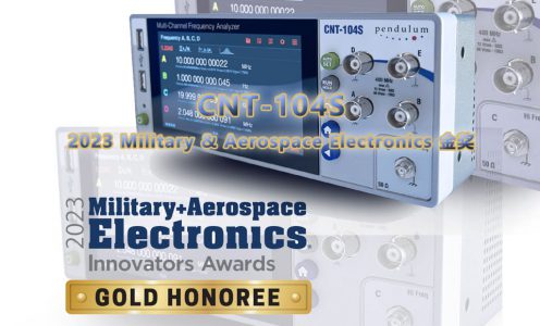 CNT-104S 获得2023年度 Military + Aerospace Electronics 金奖